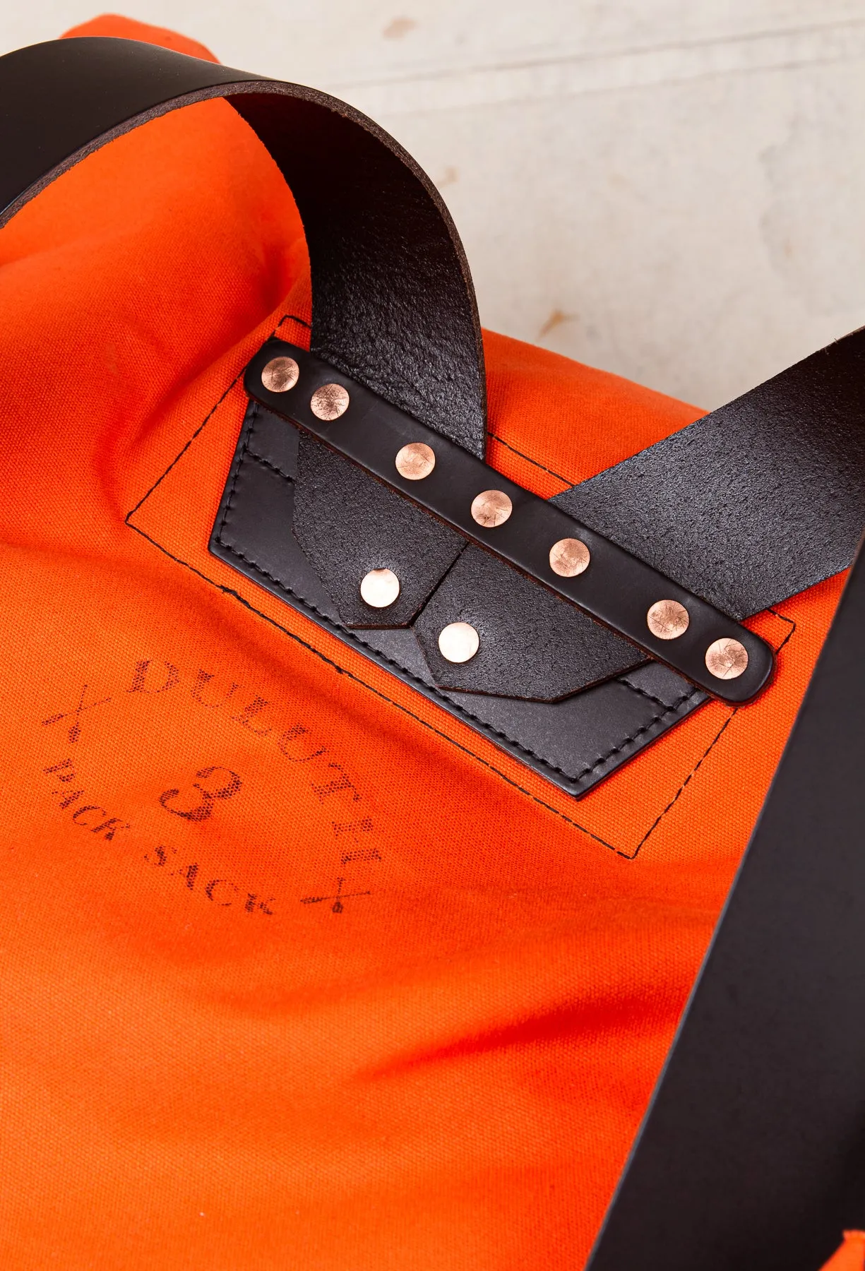 Duluth Pack #3 Original Orange Canvas