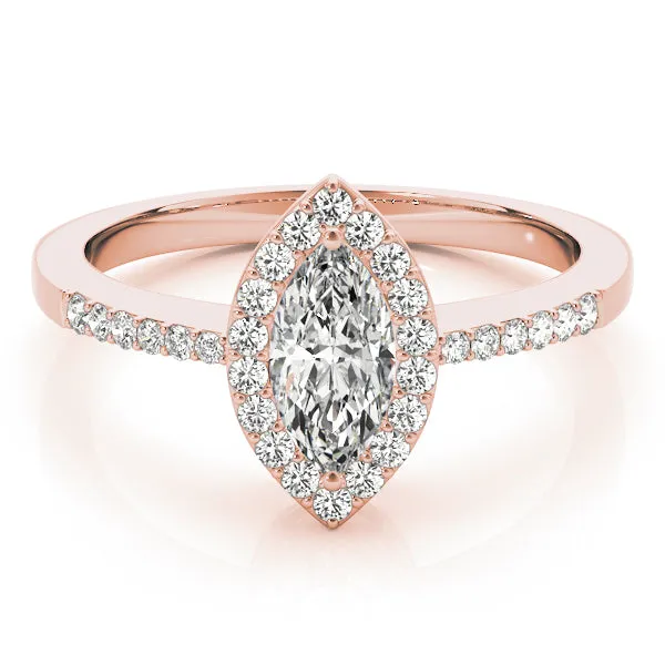 Engagement Rings Halo Marquise - TN83532