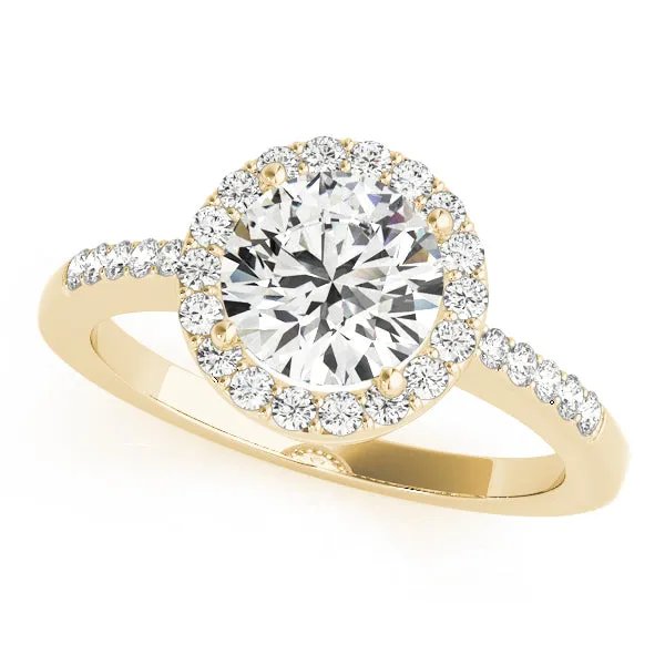 Engagement Rings Halo Round - TN83499