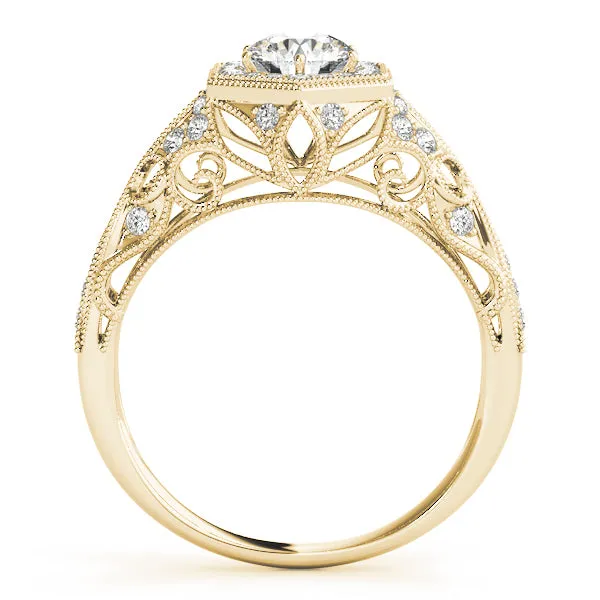 Engagement Rings Halo Round - TN84676