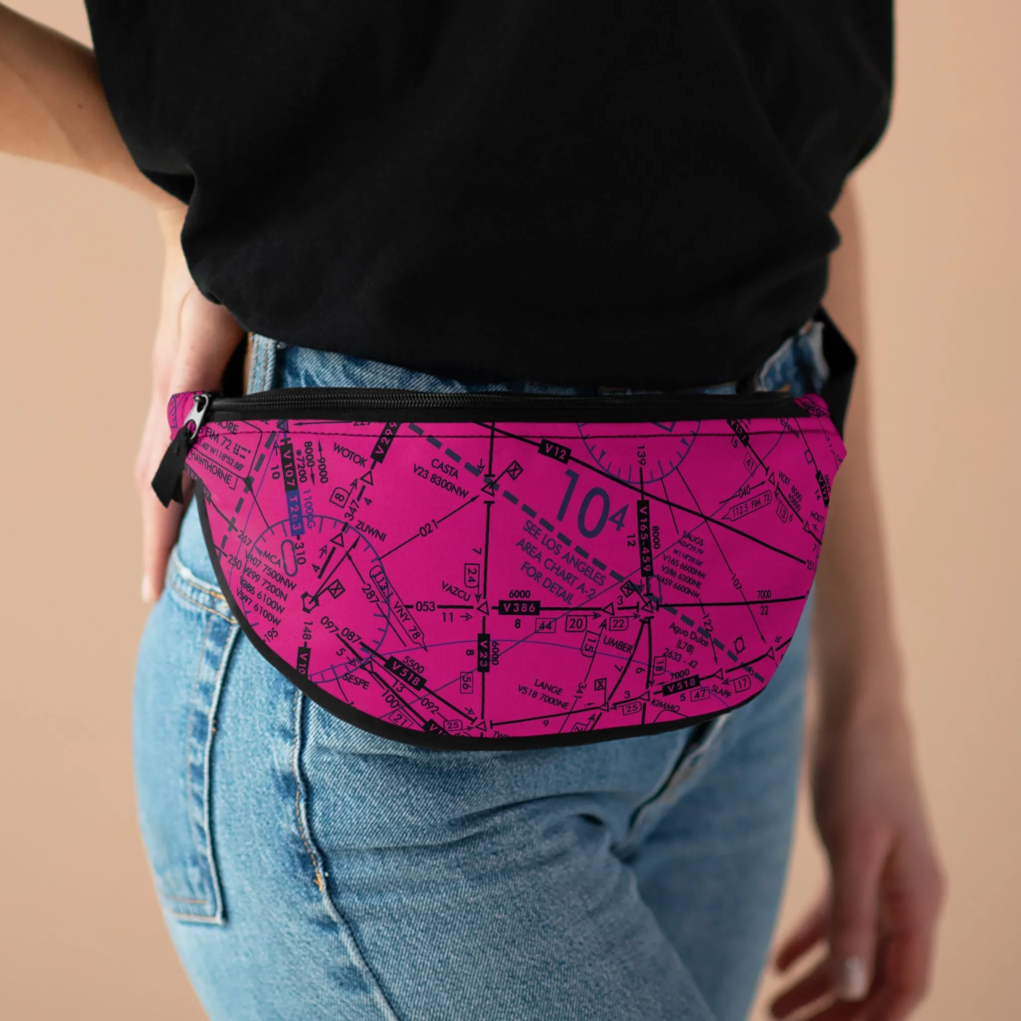 Enroute Low Altitude Chart fanny pack (ELUS3/pink)