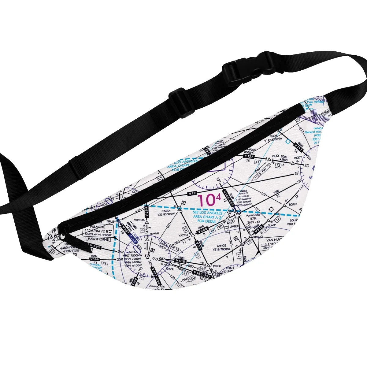 Enroute Low Altitude Chart fanny pack (ELUS3/white)