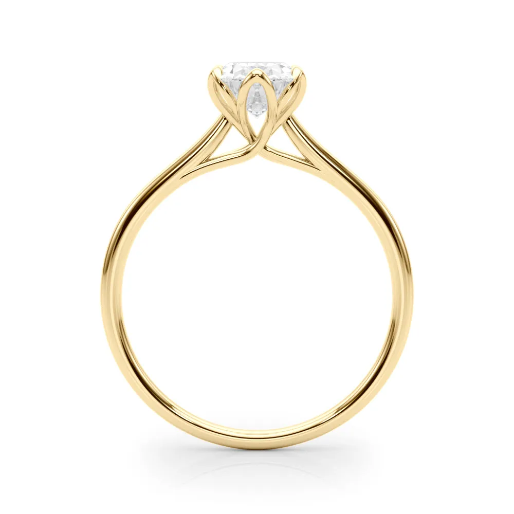Esme Oval Lab Grown Diamond Solitaire Engagement Ring IGI Certified