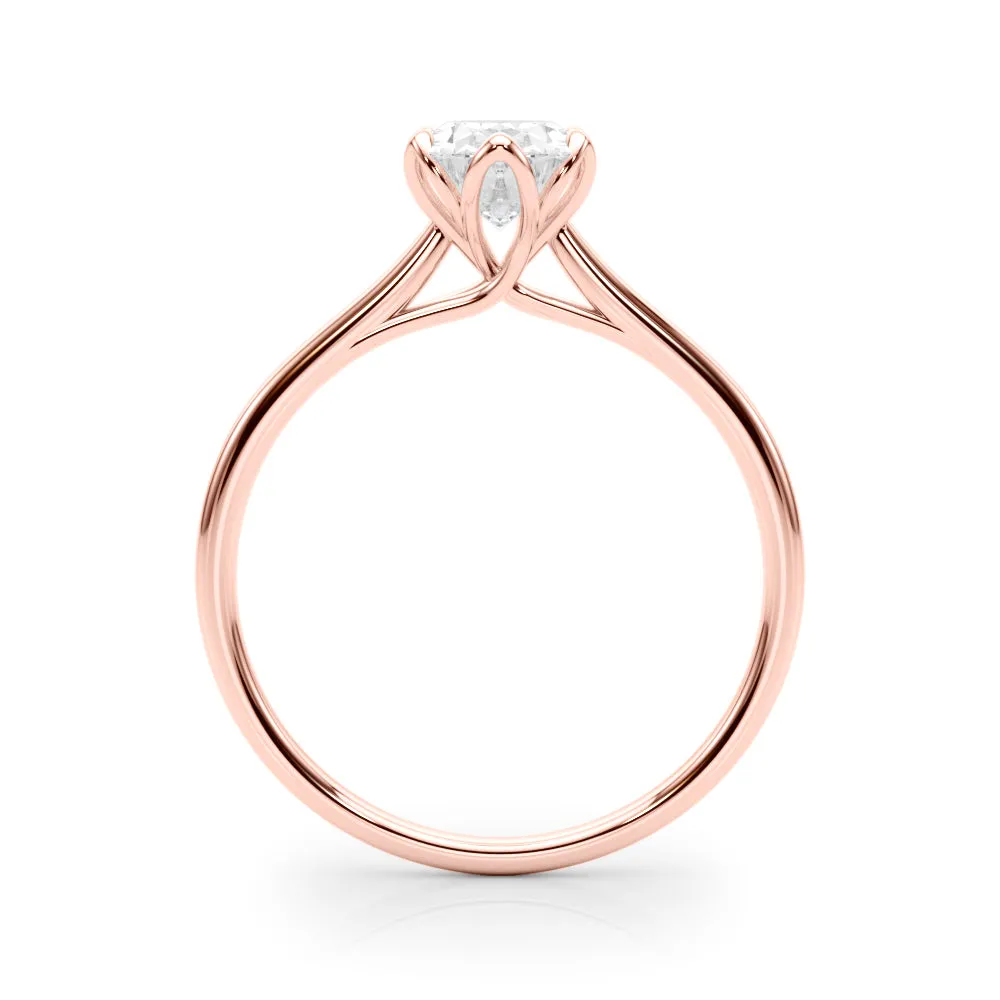 Esme Oval Lab Grown Diamond Solitaire Engagement Ring IGI Certified