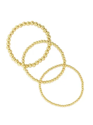 Everyday Stretch Bracelet Set - 3mm   4mm   5mm