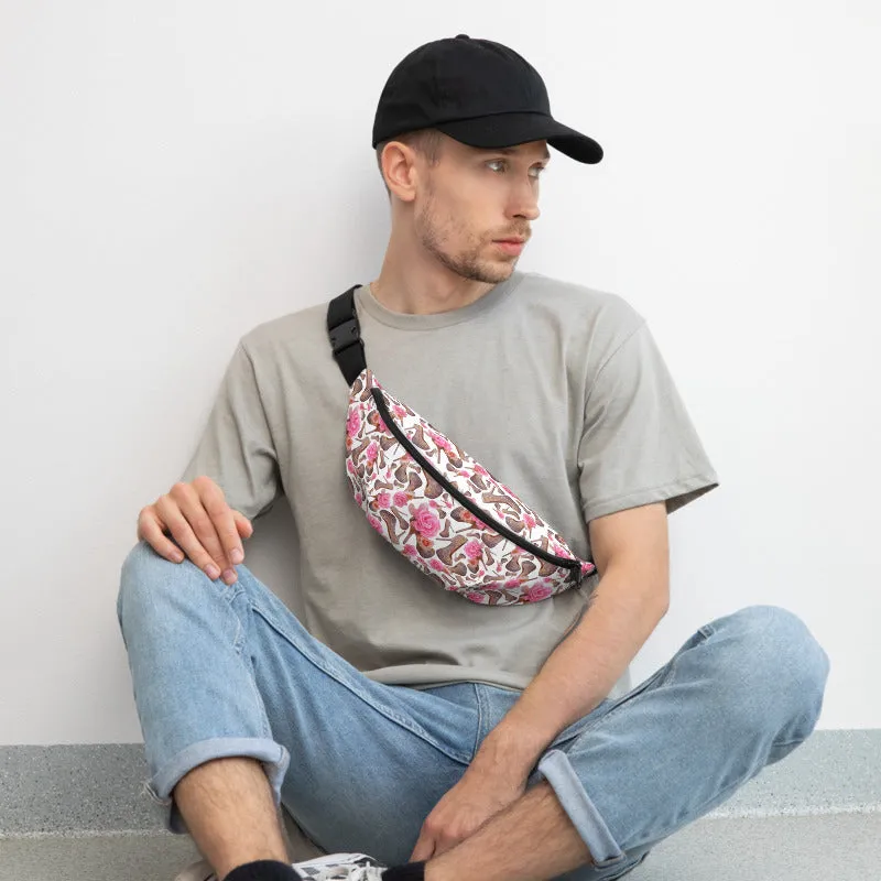 Fanny Pack Tare 'Rose pink flower'