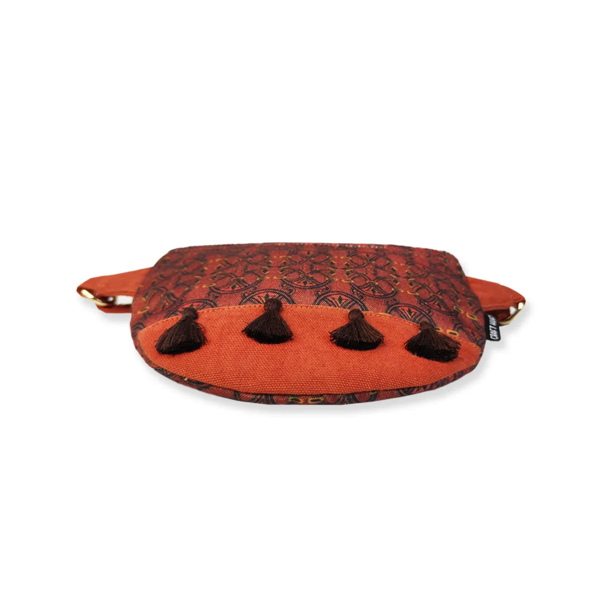 Fanny Pack/Coin Pouch Combo- Maroon Knot
