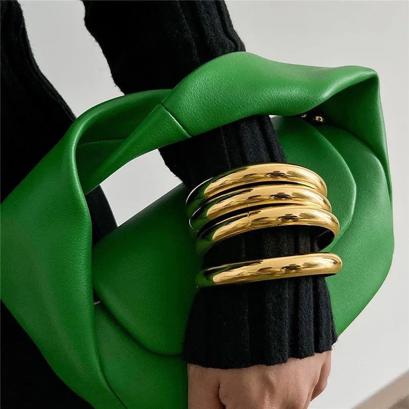Fashionable Metal Bracelet Set