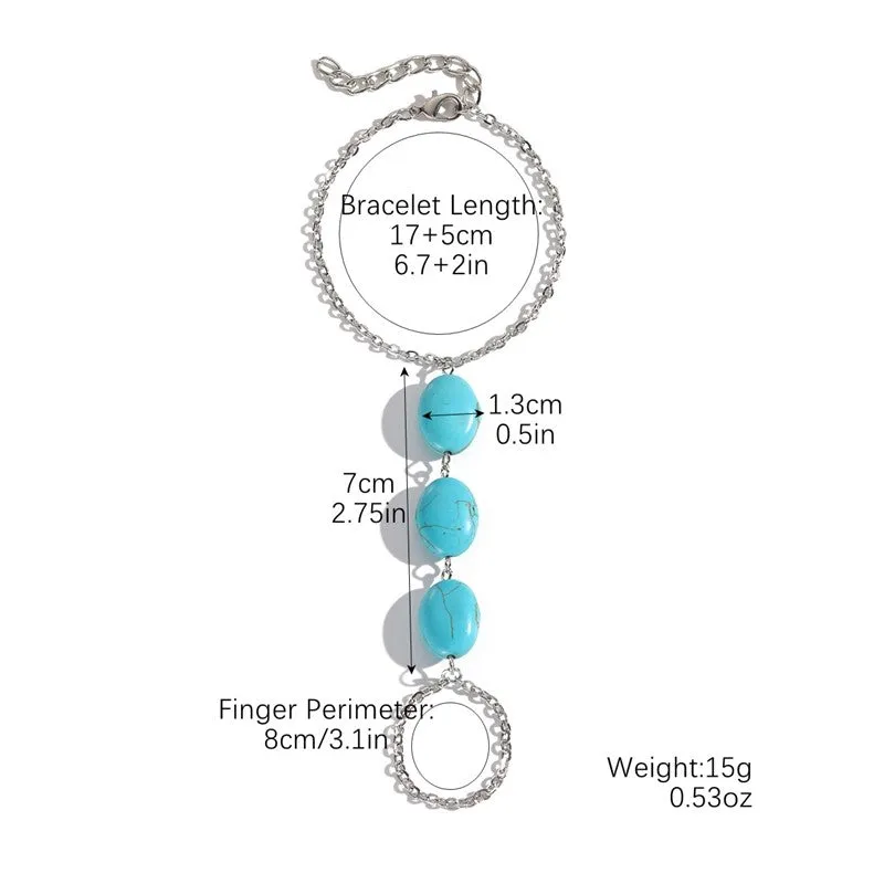 Fashionable Metal Finger Bracelet