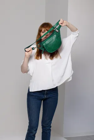 Forest Green City Sling Bag