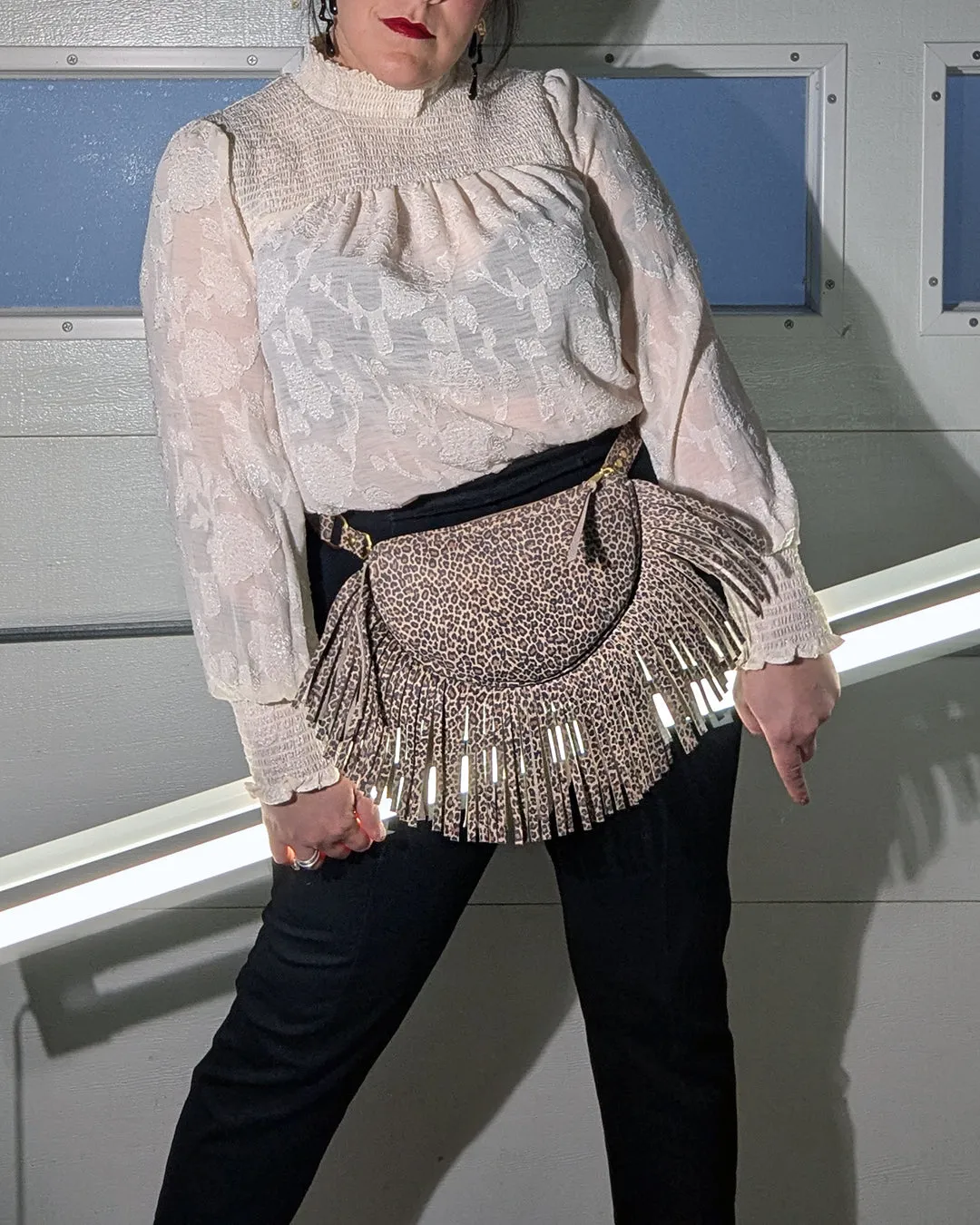 Fringe Mini Slice Fanny
