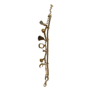 Gas gold metal bracelets