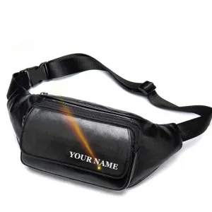 Genuine Leather Men Waist Bags Belt