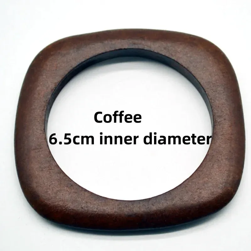 Geometric Square Circle Wooden Bracelets