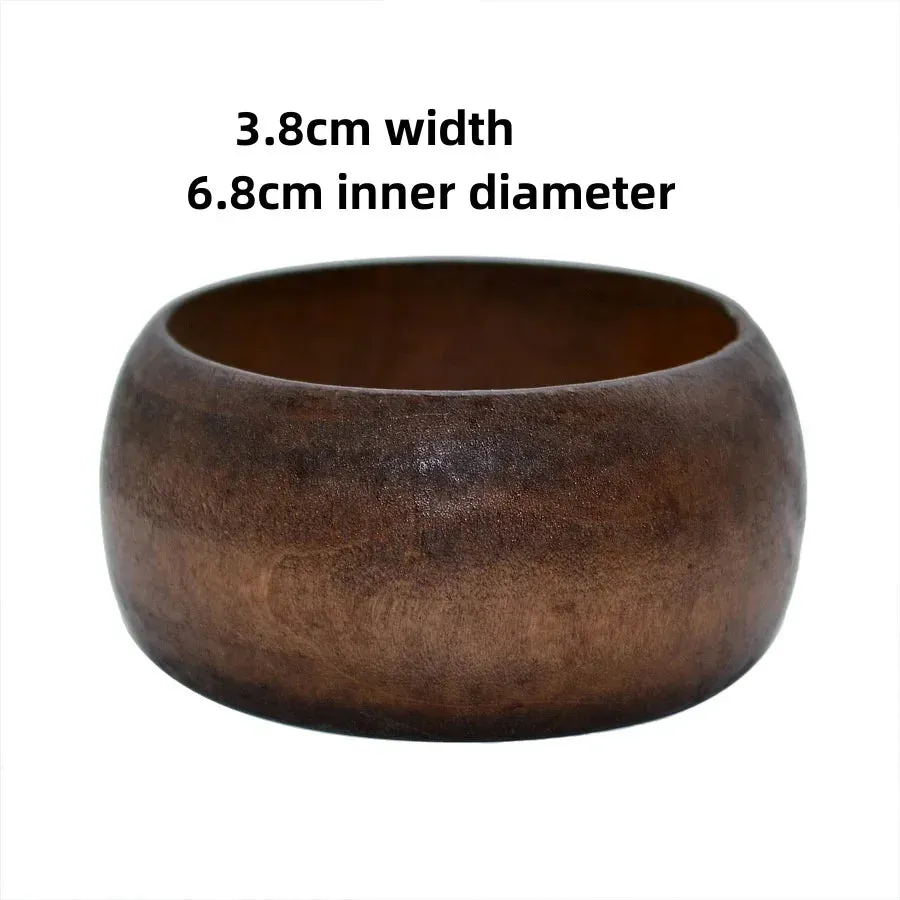 Geometric Square Circle Wooden Bracelets