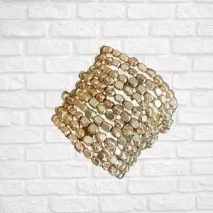 Gold-Tone Metal Bracelet Stack