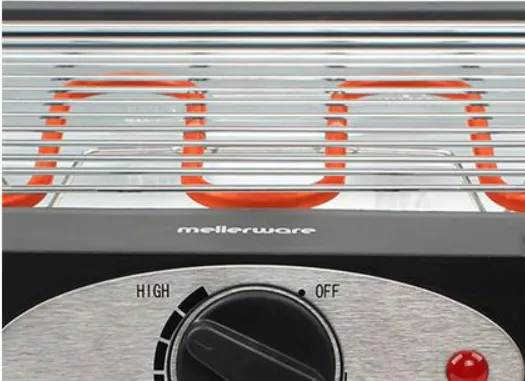 Grill Variable Temperature Control Black 2000W "Grill Master"