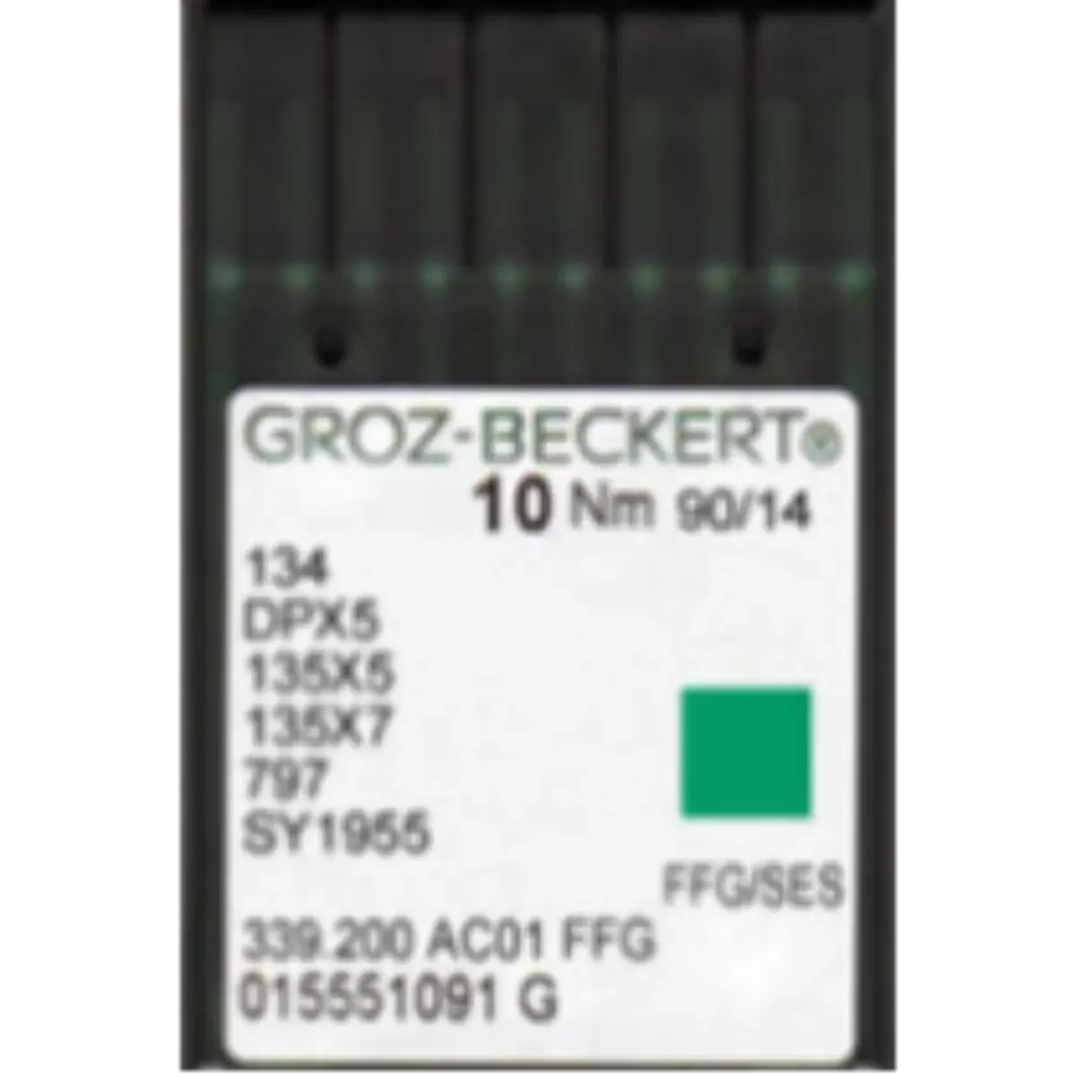 Groz-Beckert Industrial Lockstitch Needles 134R, 135x7, 135x25, DPx5