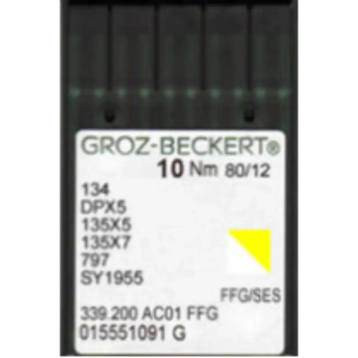 Groz-Beckert Industrial Lockstitch Needles 134R, 135x7, 135x25, DPx5