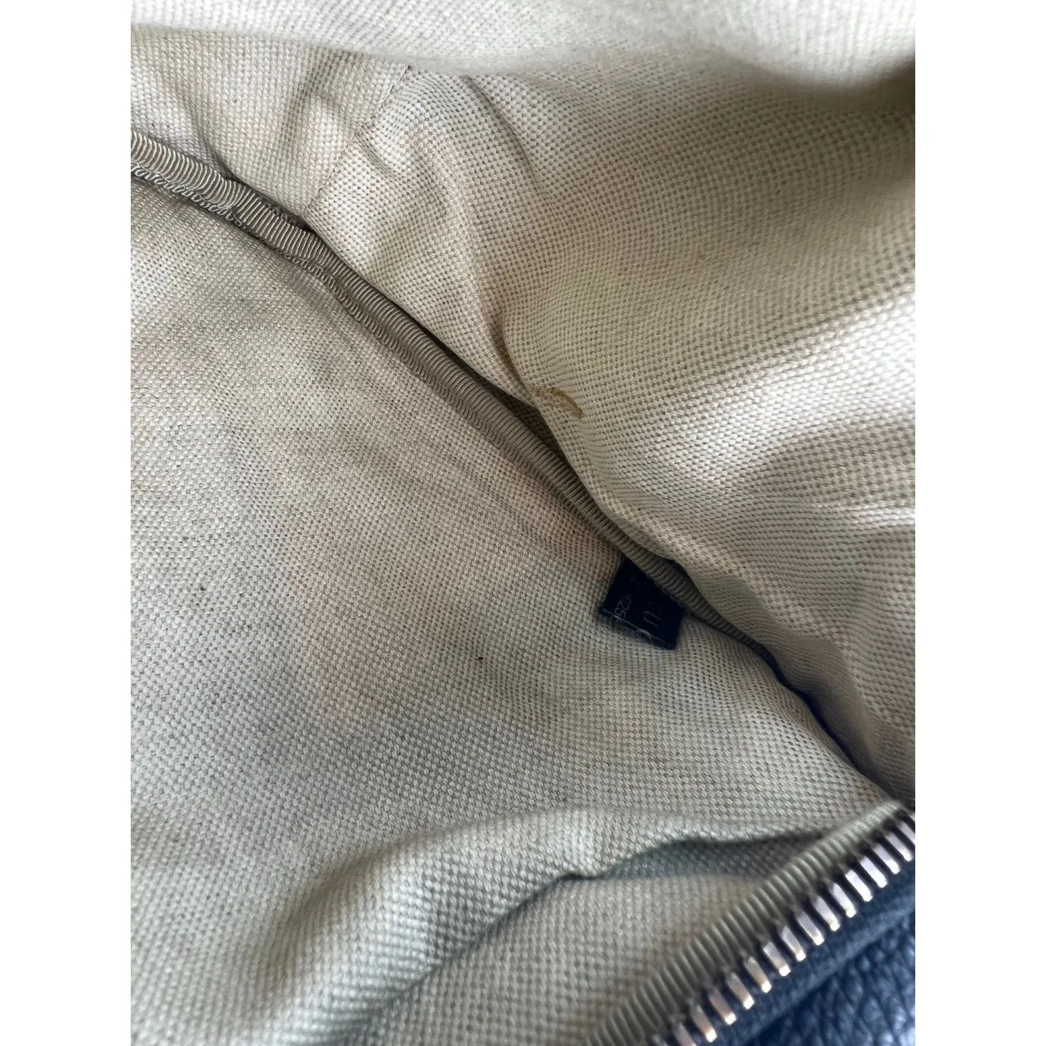 Gucci Grained Calfskin Black  Logo Belt Bag Fanny Pack