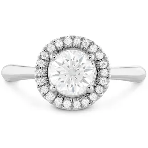 Hearts On Fire Destiny Halo Diamond Engagement Ring