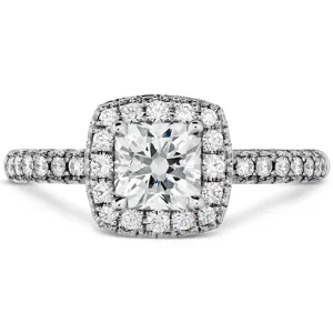Hearts On Fire Euphoria Dream Pave Diamond Engagement Ring