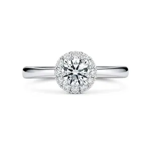 Hearts on Fire Vela Halo Ring