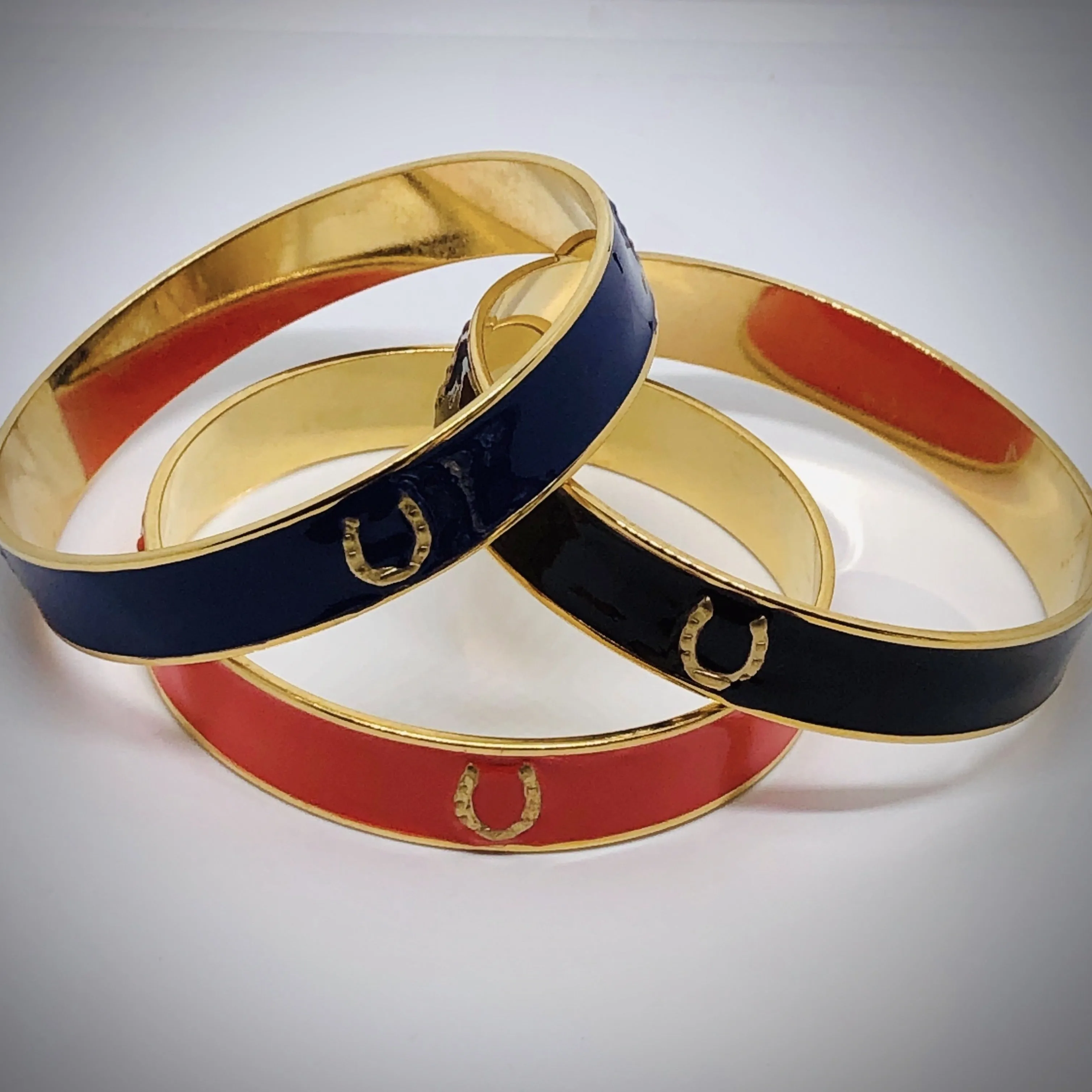 Horseshoe Bangle Bracelets