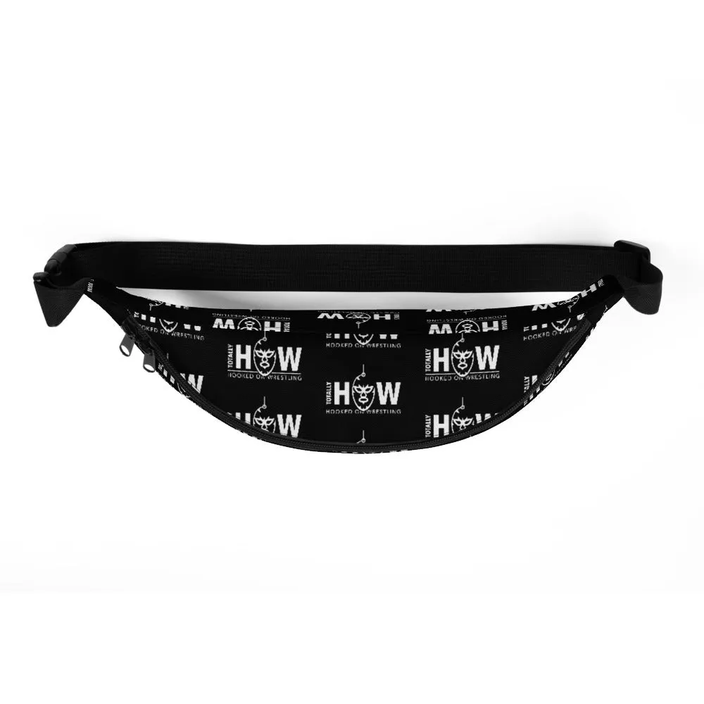 H.O.W Totally Hooked Logo Pattern Fanny Pack