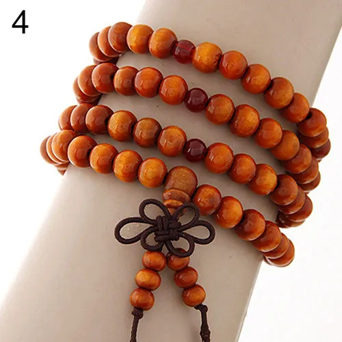 Infinity Multilayer Beaded Charm Bracelet