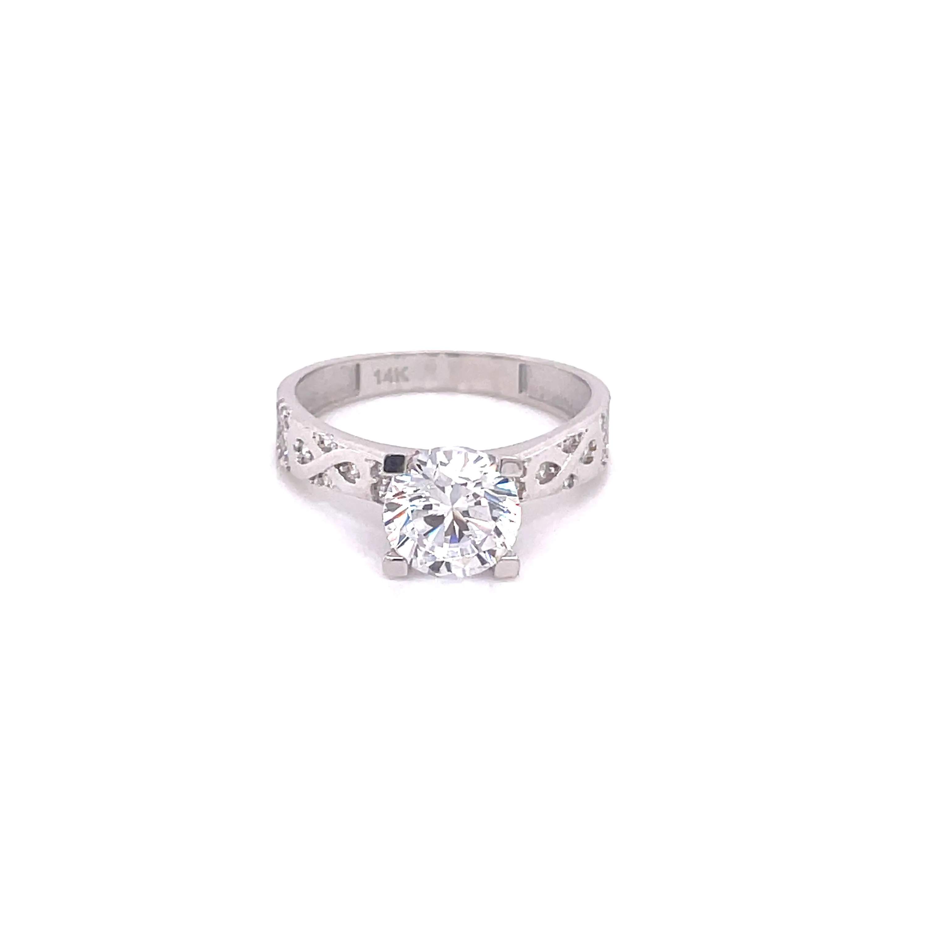 Infinity Solitaire Ring - 67599