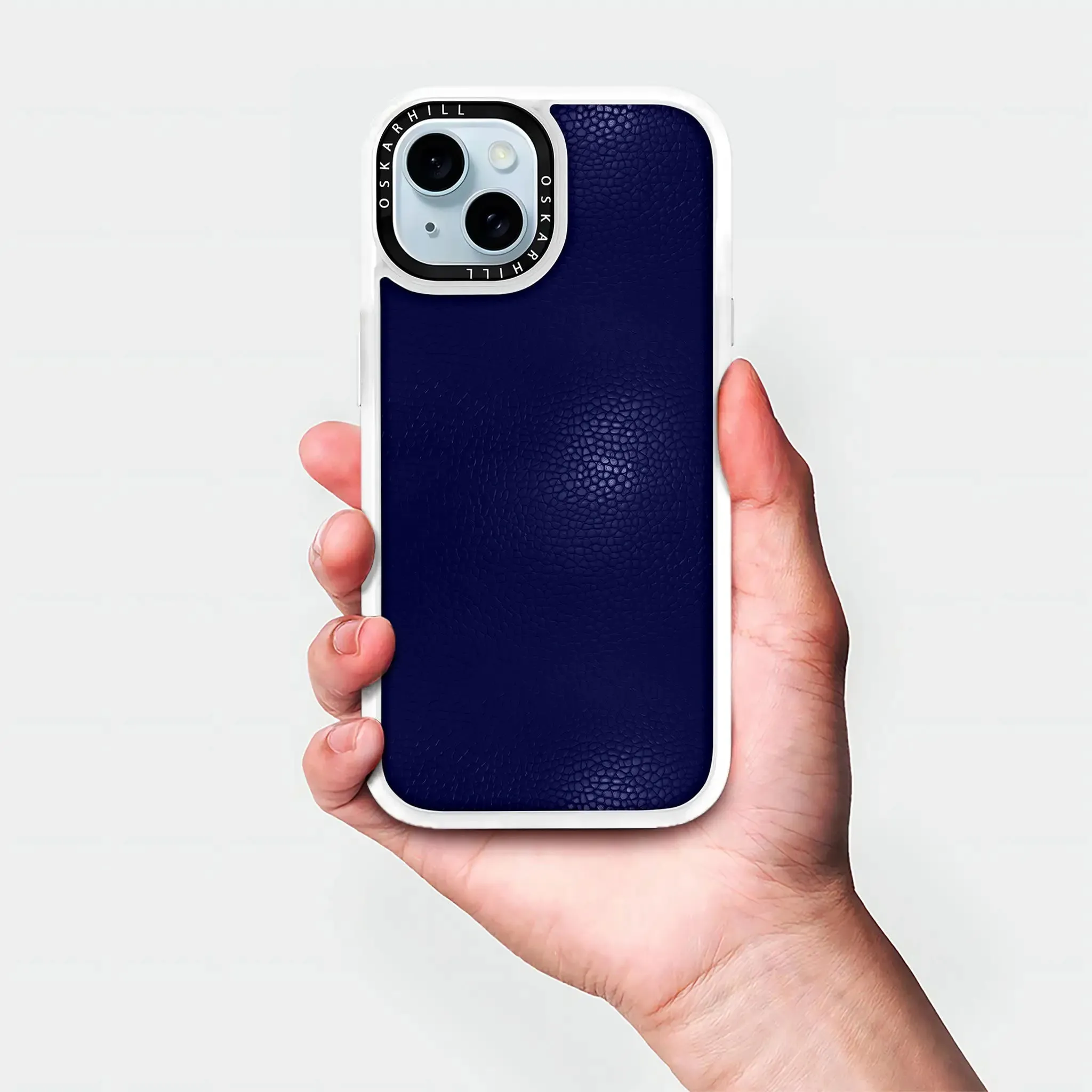 iPhone 14 Case Classic Leather — Night Blue