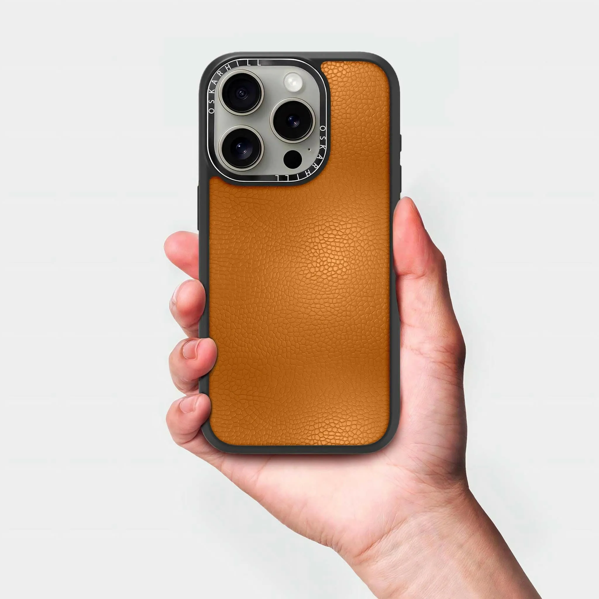 iPhone 14 Pro Max Case Elite Leather — Ruddy Brown