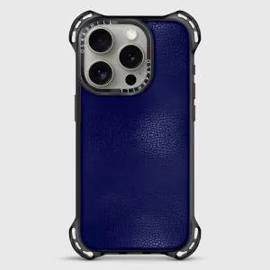 iPhone 16 Pro Case Bounce Leather — Night Blue