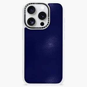 iPhone 16 Pro Max Case Classic Leather — Night Blue