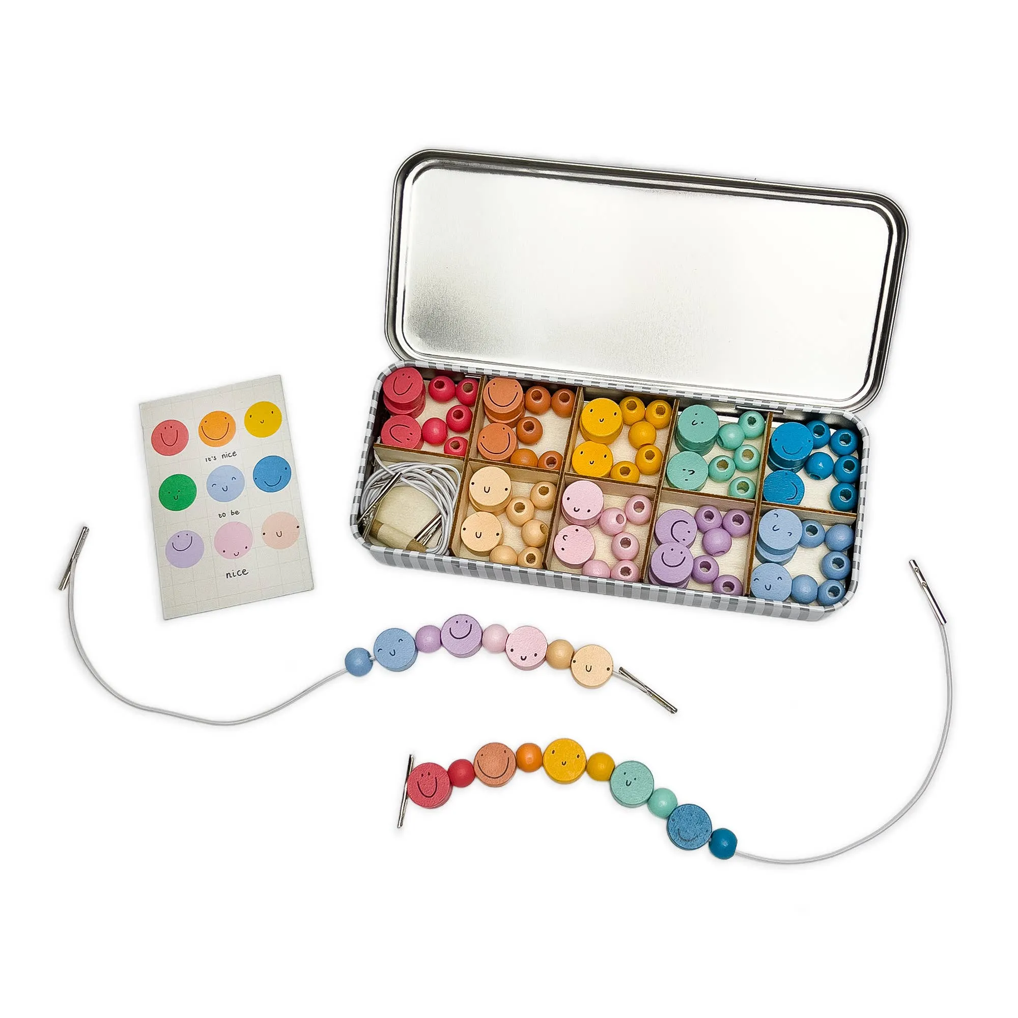 It's Nice To Be Nice Bracelet Beading Kit for Children