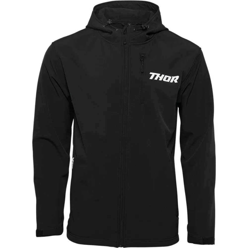 JACKET S25 THOR MX PACK BLACK LARGE