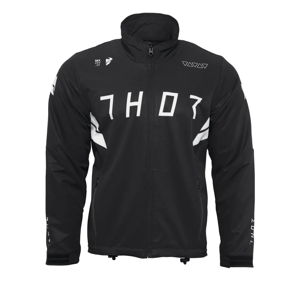 JACKET S25 THOR MX PACK BLACK LARGE