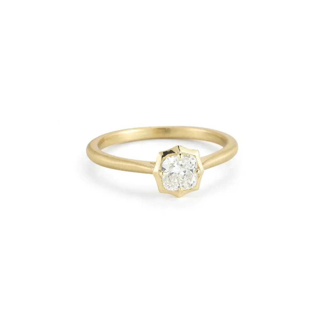Jade Trau Clara Solitaire Engagement Ring
