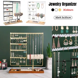 Jewelry Display Rack Earrings Organizer Stand for Jewelry Hangers Storage Holder
