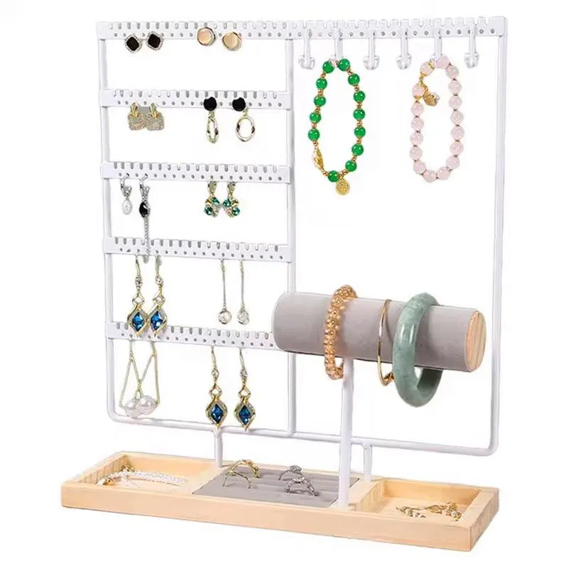 Jewelry Display Rack Earrings Organizer Stand for Jewelry Hangers Storage Holder