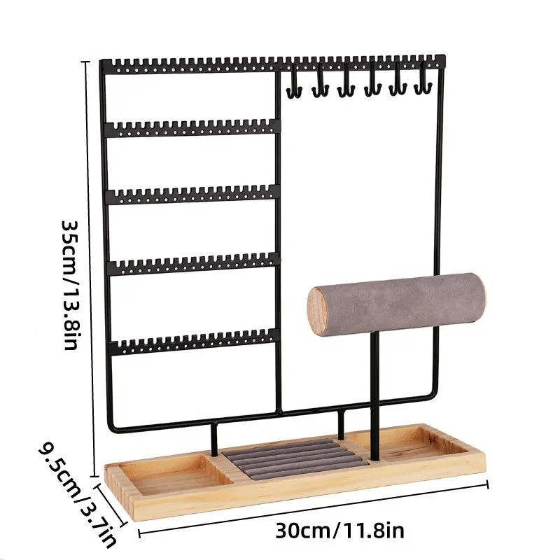Jewelry Display Rack Earrings Organizer Stand for Jewelry Hangers Storage Holder