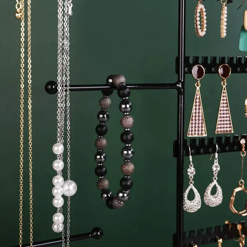 Jewelry Display Rack Earrings Organizer Stand for Jewelry Hangers Storage Holder