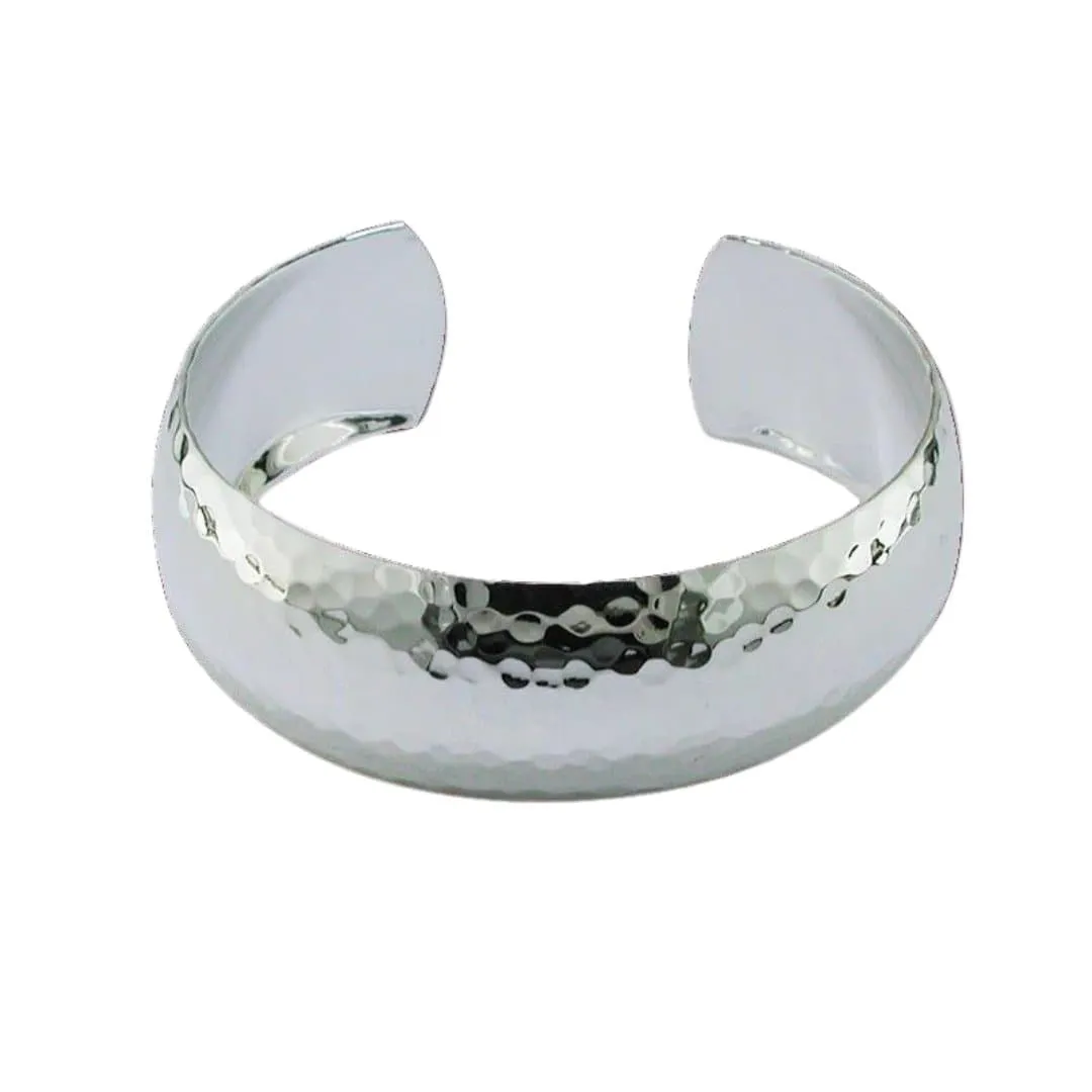 Kashi Hammered Metal Cuff Bracelet