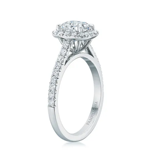 Kate Cushion Diamond Halo