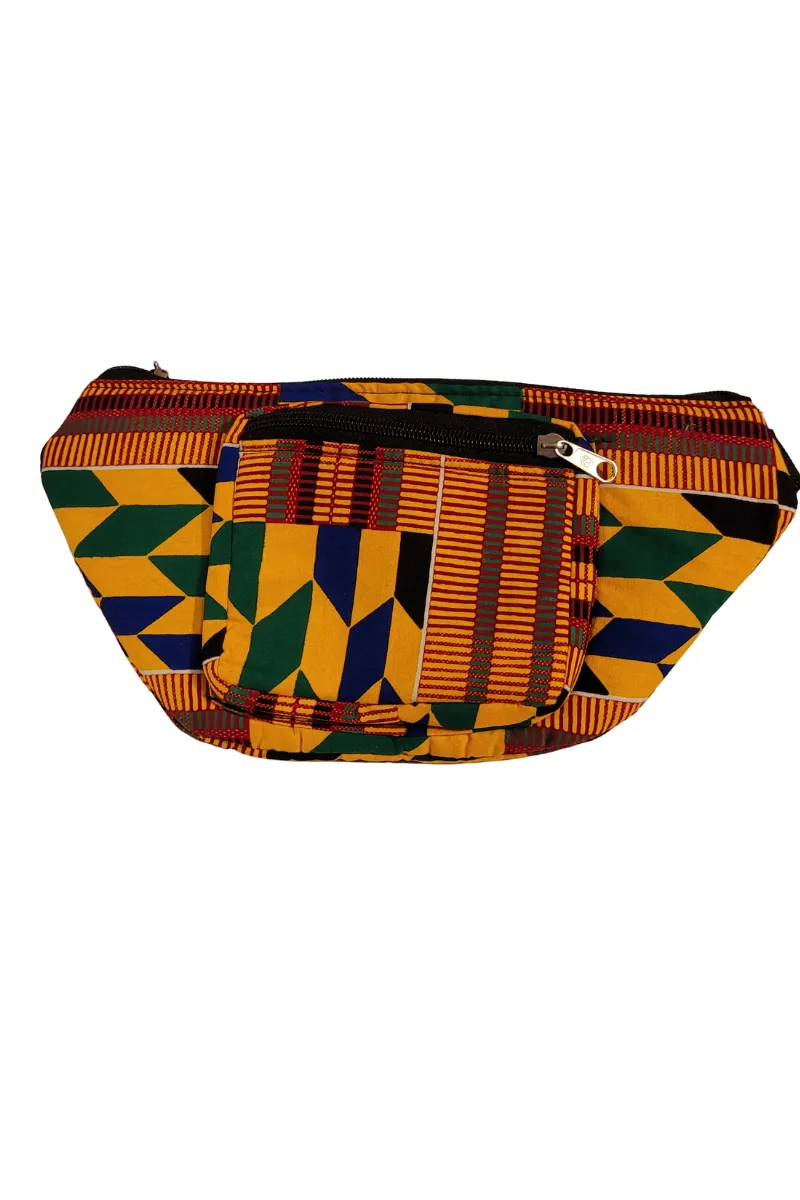 Kente African Fanny Pack
