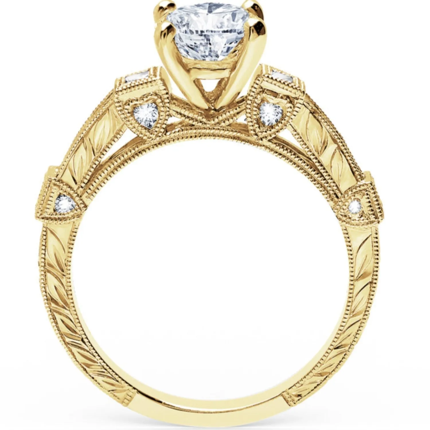 Kirk Kara "Carmella" Diamond Engagement Ring