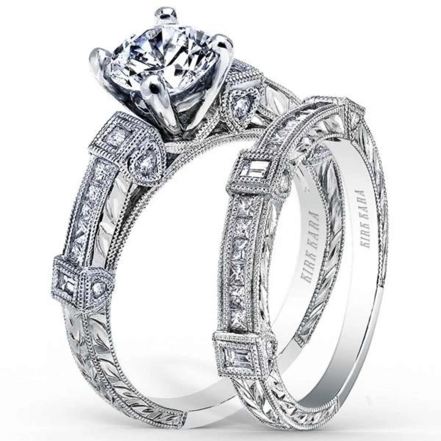 Kirk Kara "Carmella" Diamond Engagement Ring