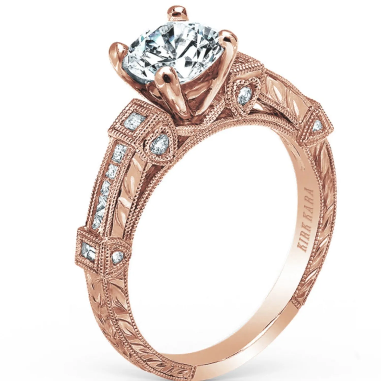 Kirk Kara "Carmella" Diamond Engagement Ring