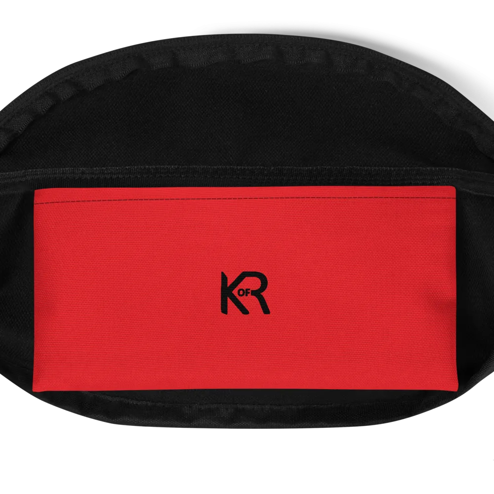 KR Red/White Fanny Pack